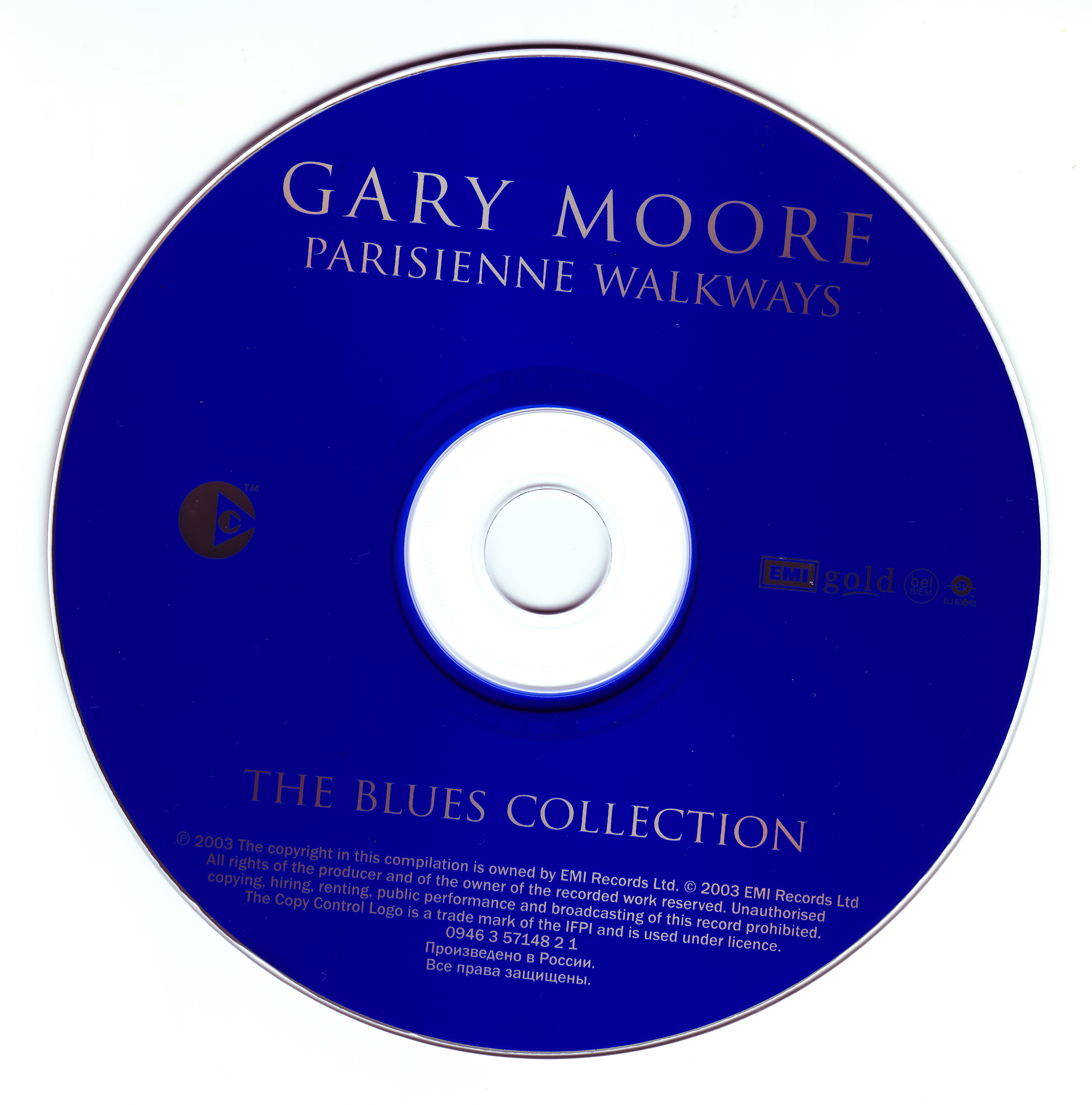 Gary Moore Parisienne Walkways The Blues Collection Cd Rus Cd Covers Cover Century Over 1 000 000 Album Art Covers For Free